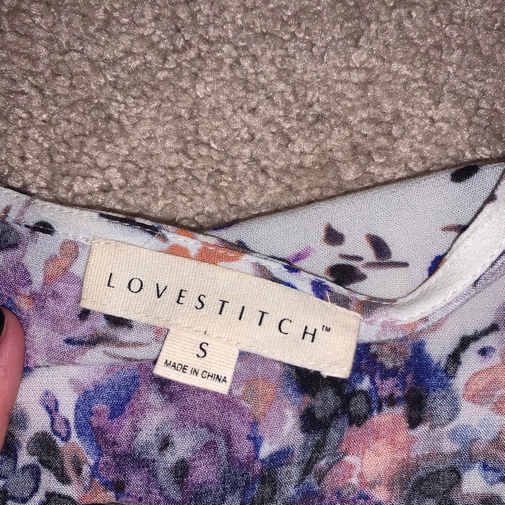 Lovestich flowy shirt